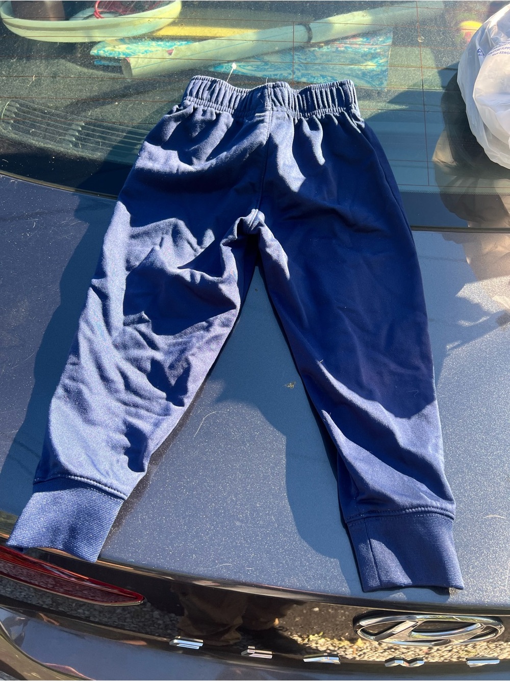 Nike Kids Navy Jogger Sweatpants - Deep Blue